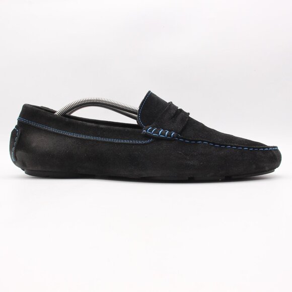 Too Boot New York Driver Black Suede Loafer Men's Size 12 Slip On Shoes 20081 - Picture 1 of 12